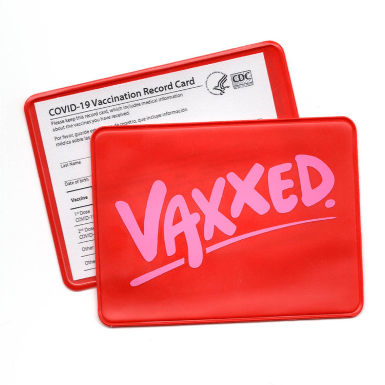 VAXXED! Vaccination Card Case/Holder