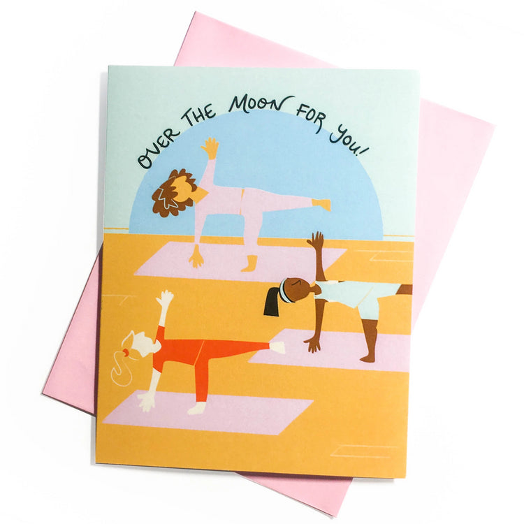 Over the Half Moon Card
