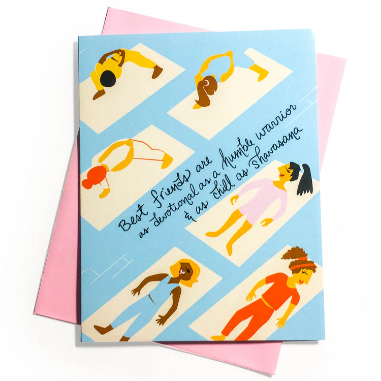 Humble Shavasana Card