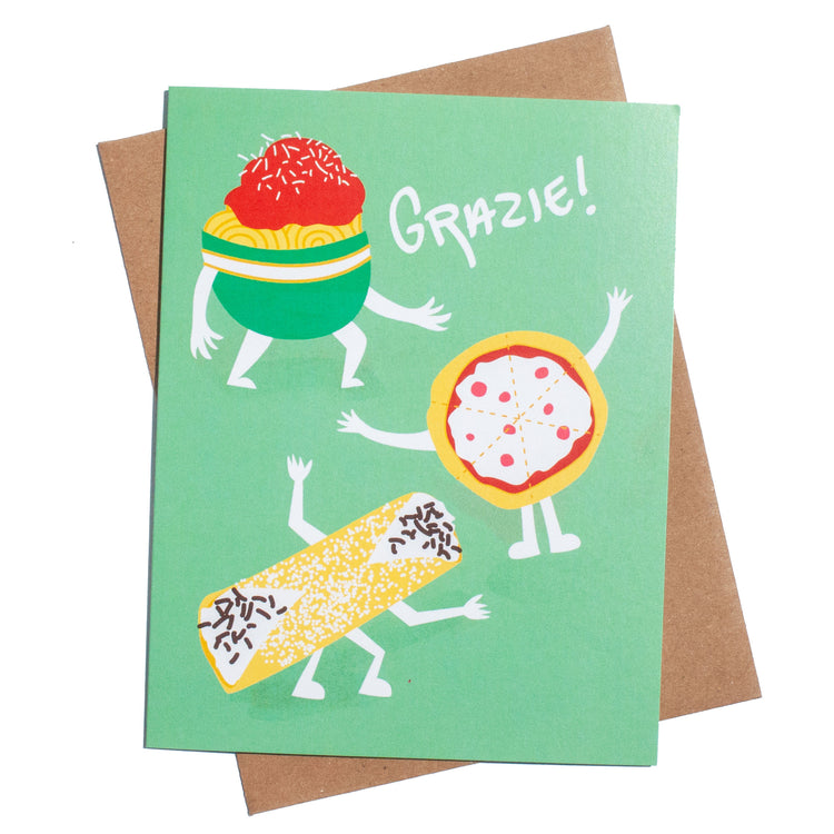 Grazie! Thank You Card