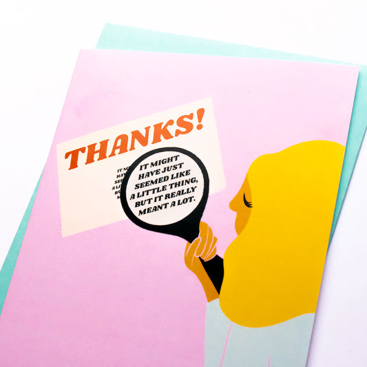 Little Thing Thank You Card