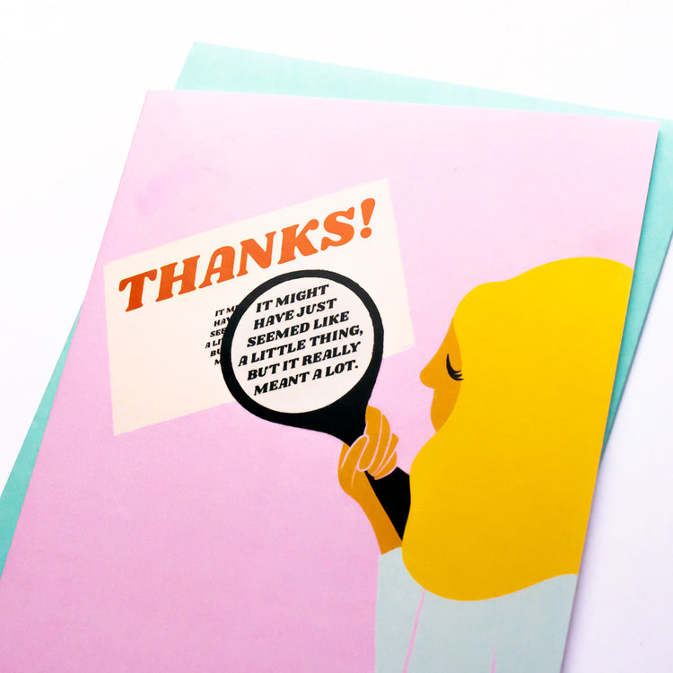 Little Thing Thank You Card