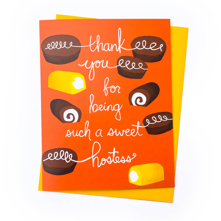Sweet Hostess Thank You Card