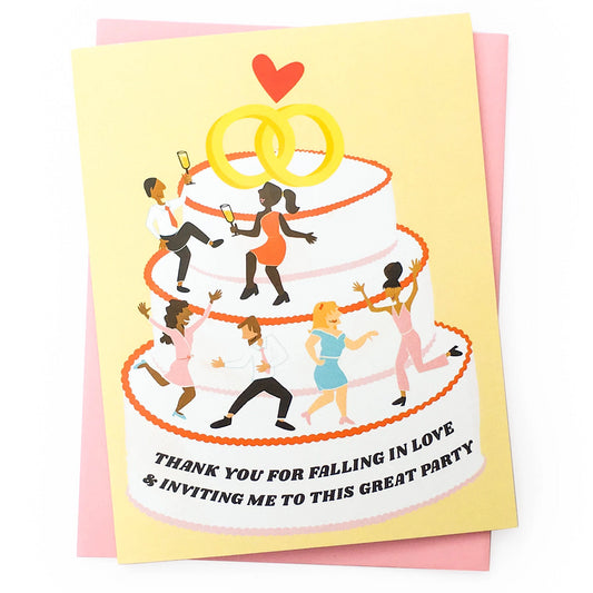 Great Party Wedding Card