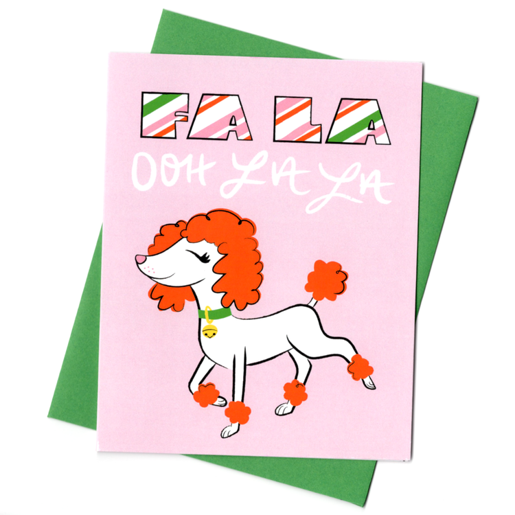 Fa La Ooh La La Holiday Card
