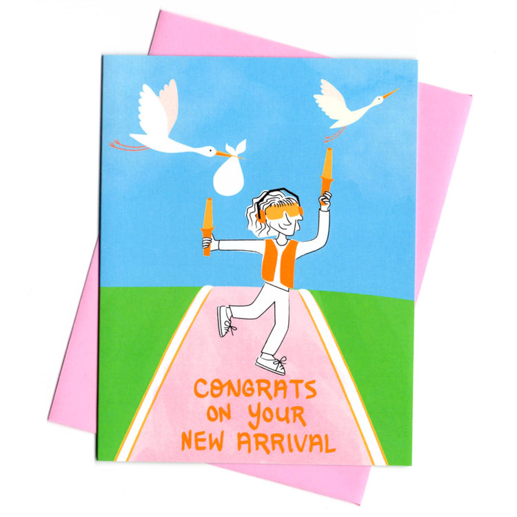 Congratulations on Your New Arrival Baby Card
