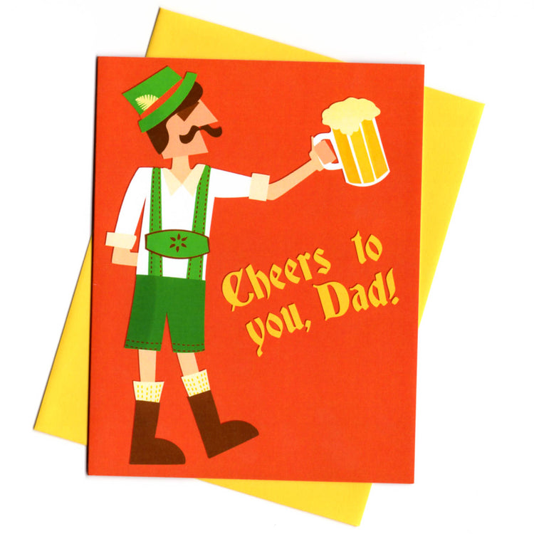 Cheers Father's Day Card