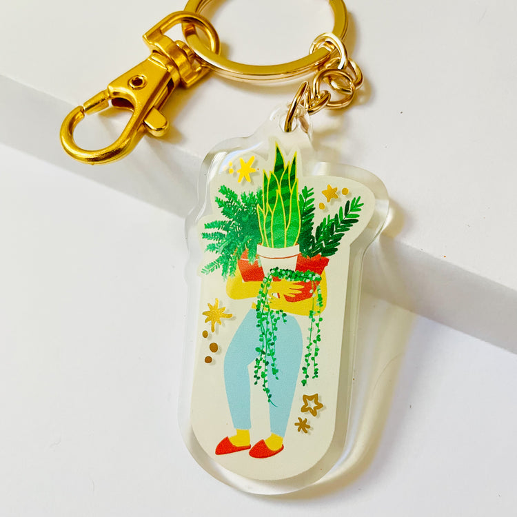 Plant Friend Acrylic Keychain