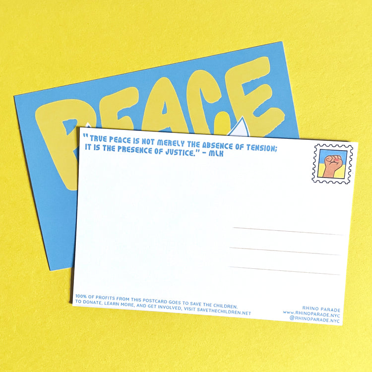 PEACE for Ukraine Postcard