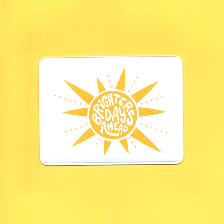 Brighter Days Ahead Vaccination Card Case/Holder