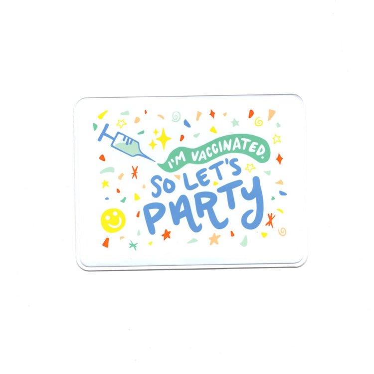 Let's Party!! Vaccination Card Case/Holder