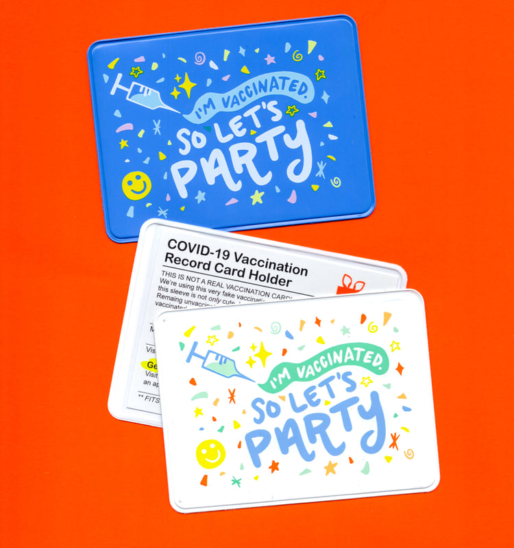 Let's Party!! Vaccination Card Case/Holder