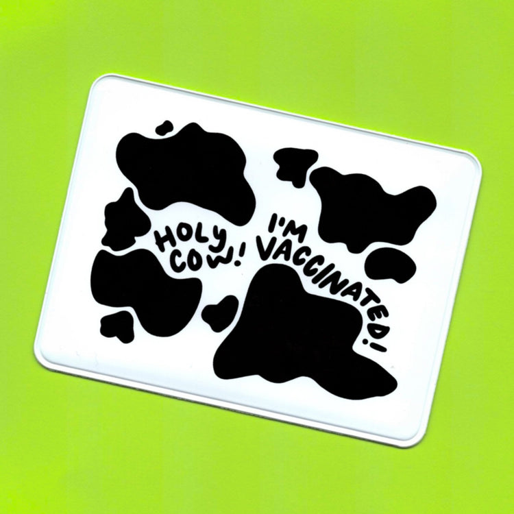 Holy Cow! Vaccination Card Case/Holder