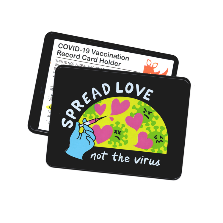 Spread Love Vaccination Card Case/Holder