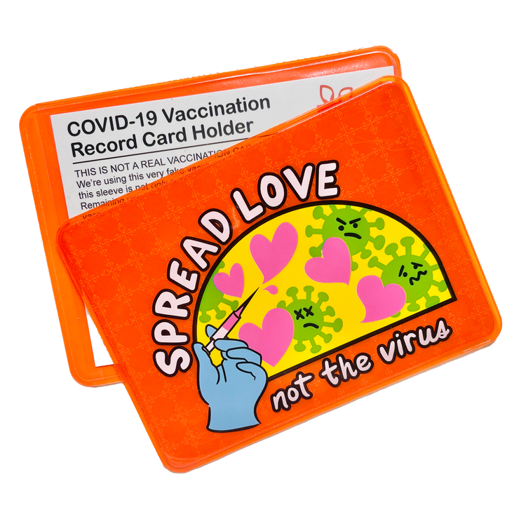Spread Love Vaccination Card Case/Holder