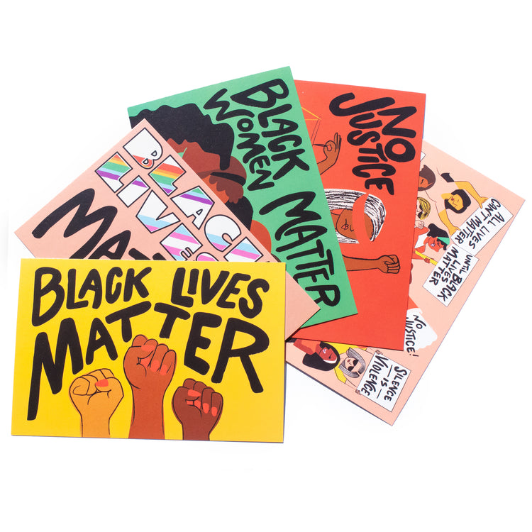 BLM Protest Postcards (Set of 5)