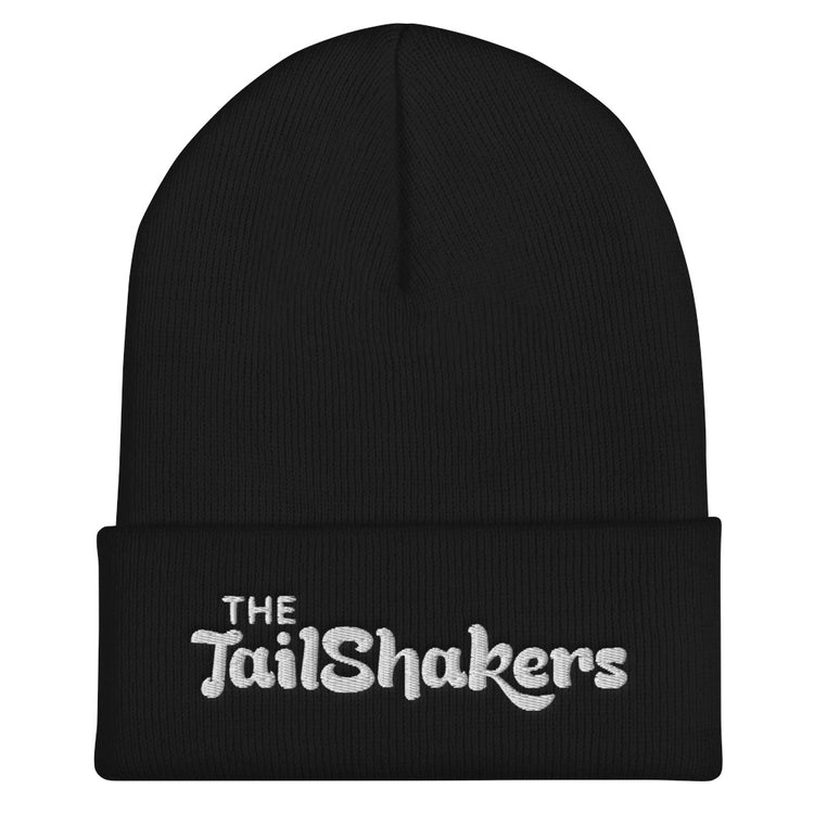 Tailshaker Cuffed Beanie - White Logo