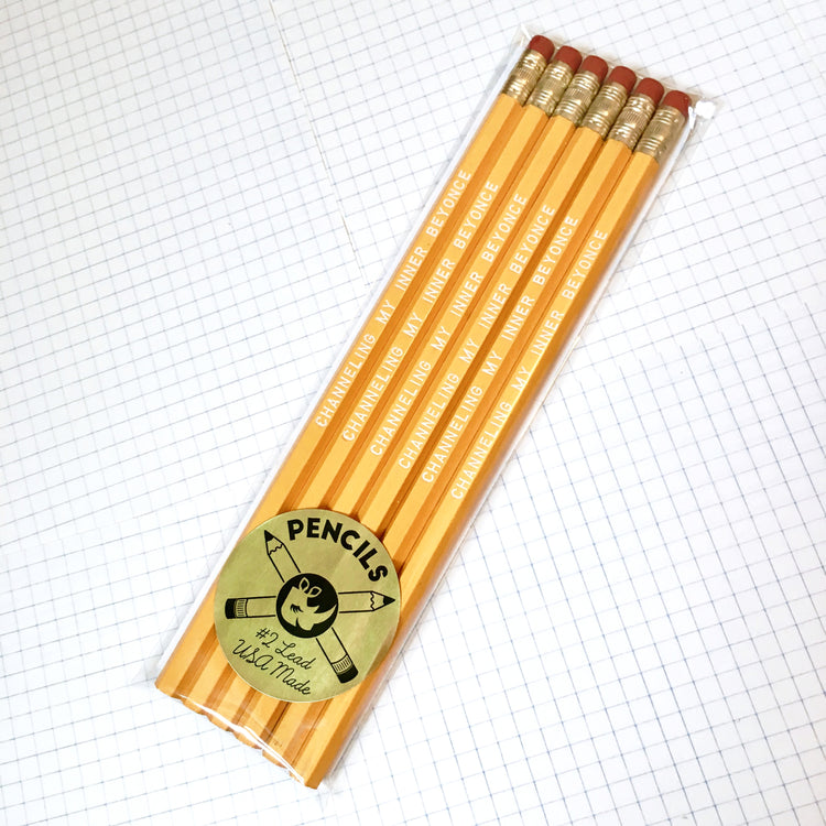 CHANNELING MY INNER BEYONCE Pencil Set