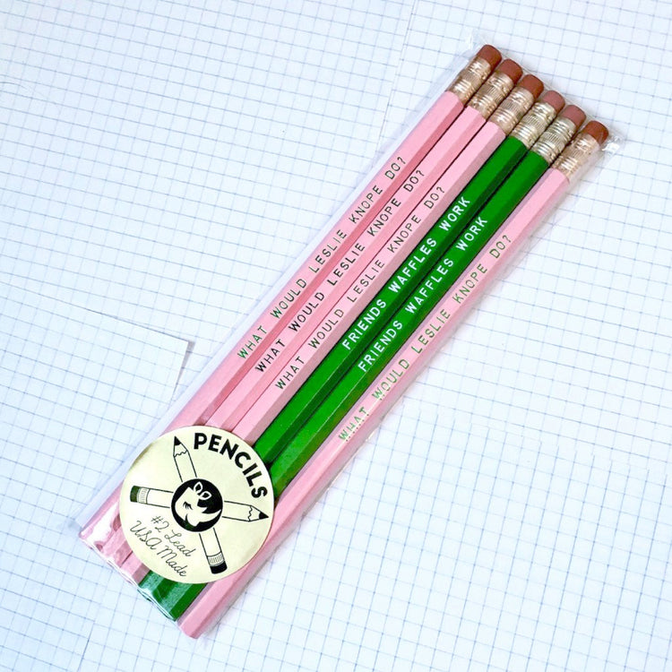 For Parks and Rec Fans Pencil Set