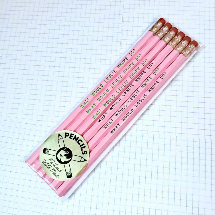 WHAT WOULD LESLIE KNOPE DO? Pencil Set