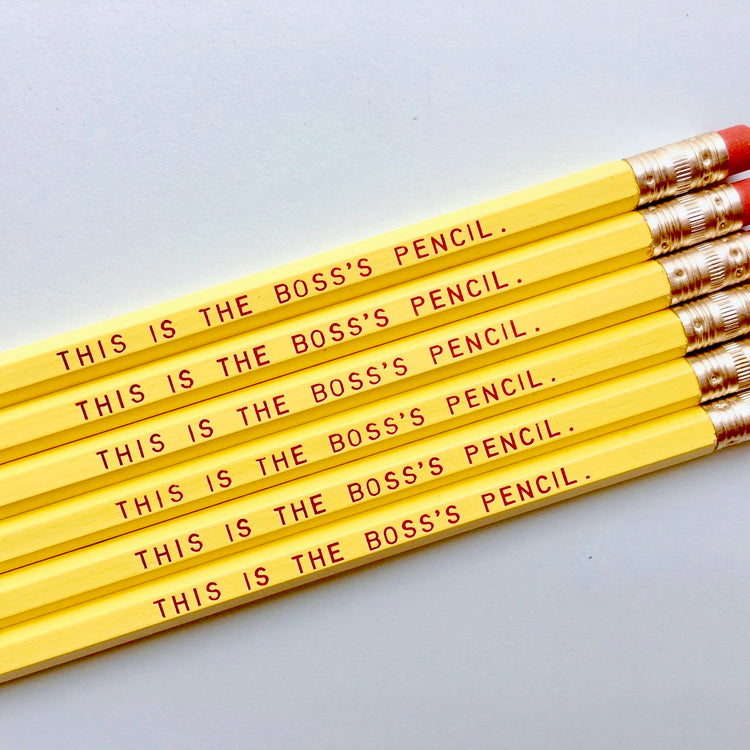 BOSS'S PENCIL Pencil Set