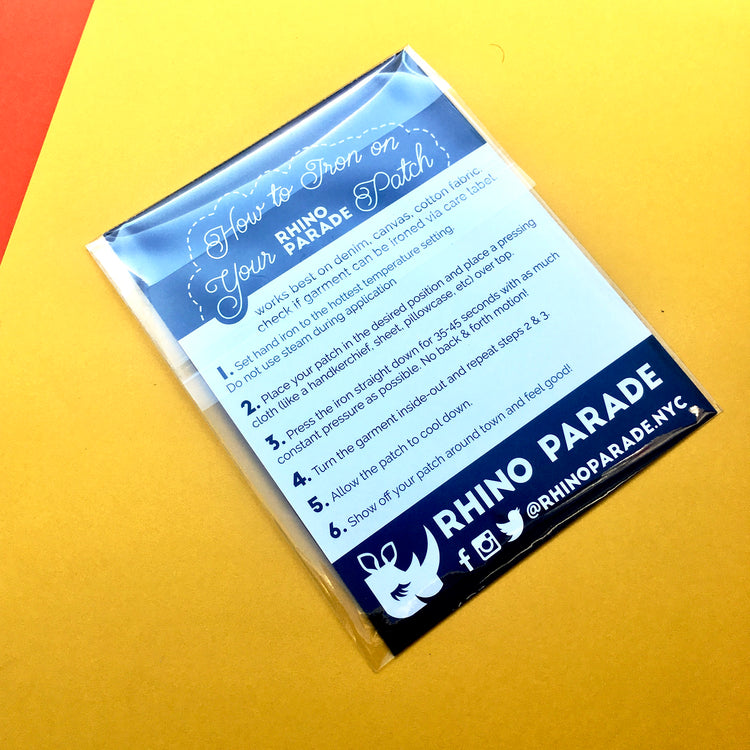 Stomp the Patriarchy Iron-On Patch