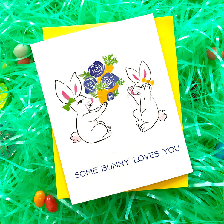 Some Bunny Loves You Card