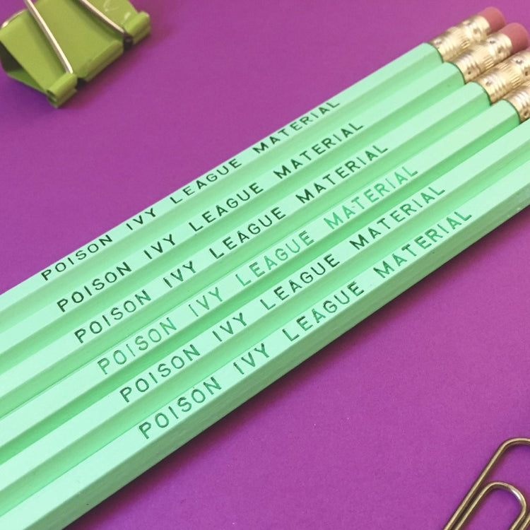 POISON IVY LEAGUE MATERIAL Pencil Set