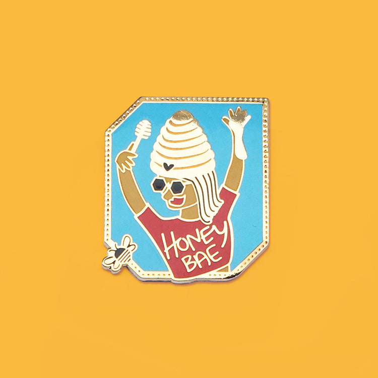 Honey Bae Enamel Pin