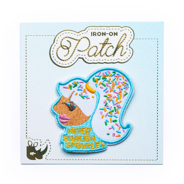 Never Enough Sprinkles Iron-On Patch