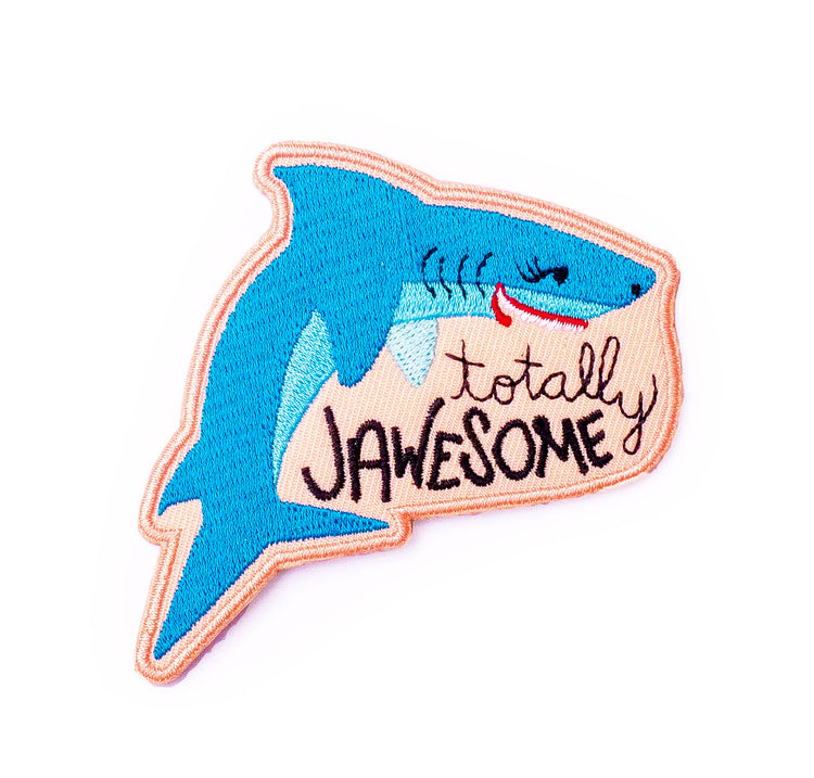 Totally Jawesome Iron-On Patch