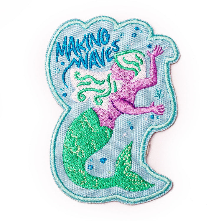 Makin' Waves Iron-On Patch