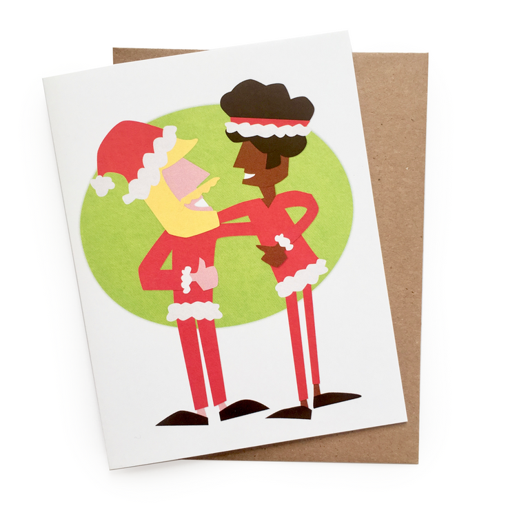 Santa Besties Card