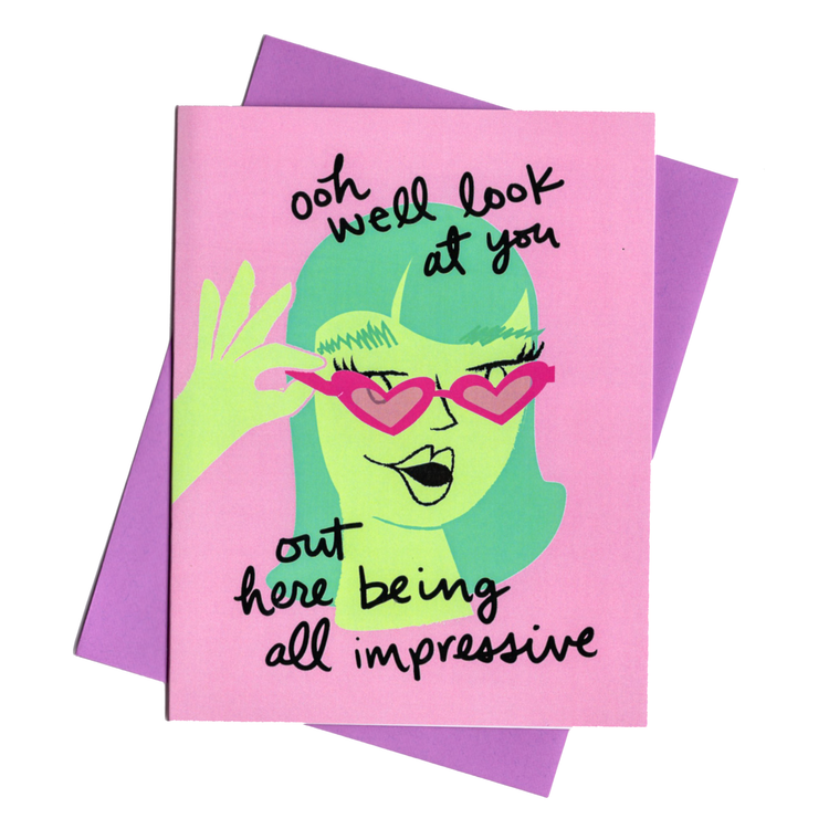 Oooh Look Impressive Card