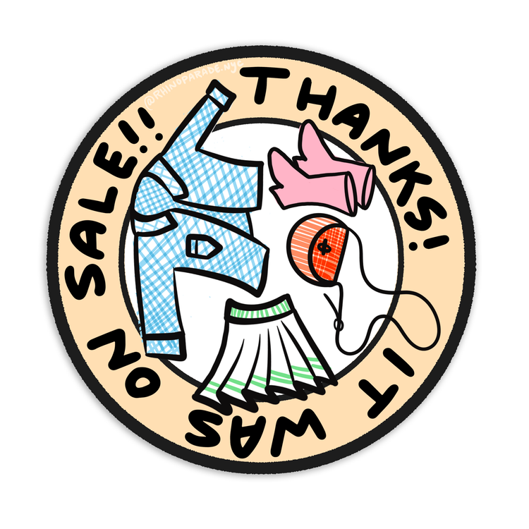 On Sale Vinyl Sticker