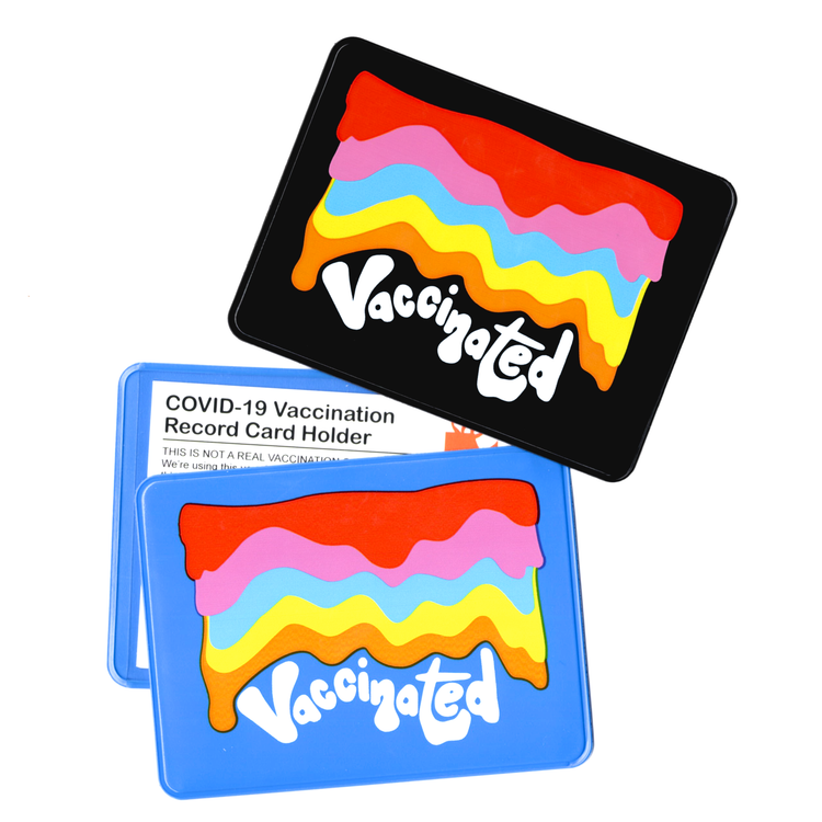 Groovy Vaccination Card Case/Holder