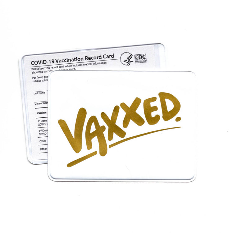 VAXXED! Vaccination Card Case/Holder