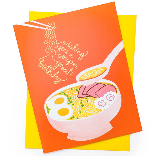 Soup-er Birthday Card