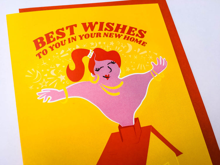 Best Wishes Housewarming Card