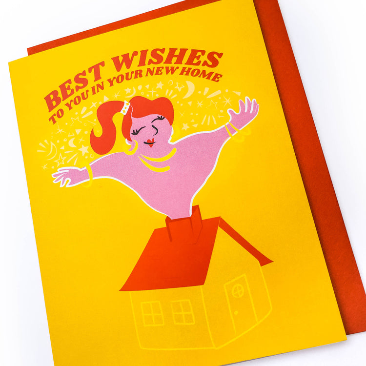 Best Wishes Housewarming Card