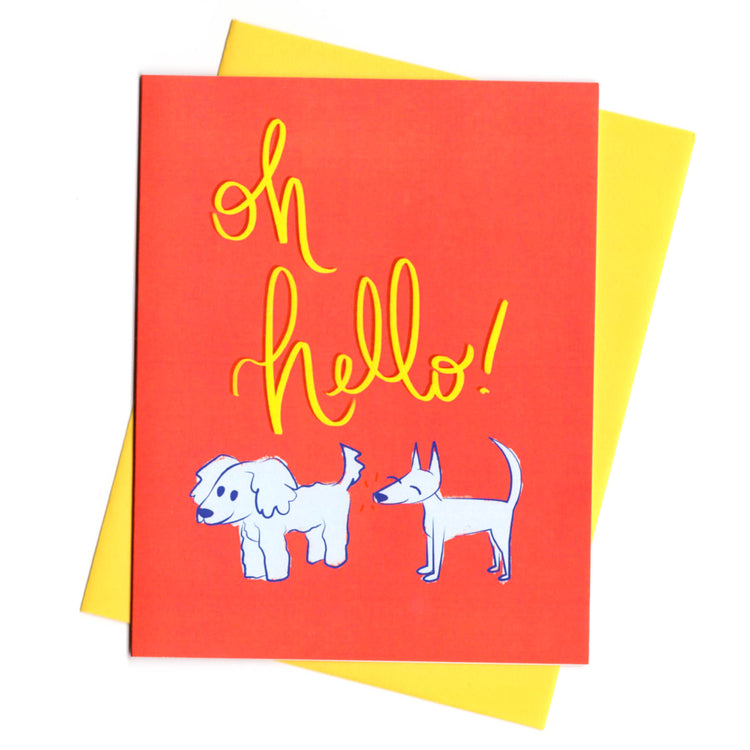 Oh Hello! Dog Everyday Card