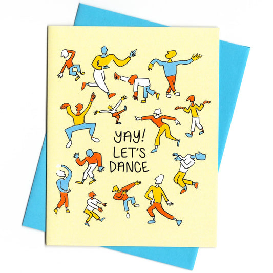 Yay! Let's Dance Everyday Card