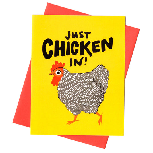 Just Chicken In Card