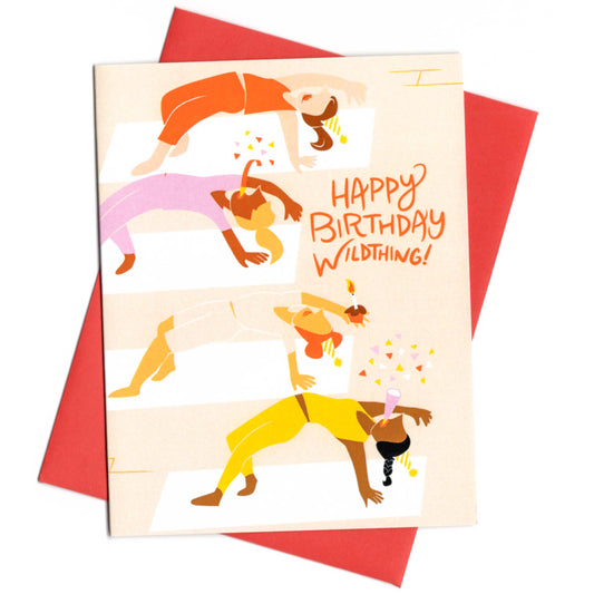 Wildthing Birthday Card