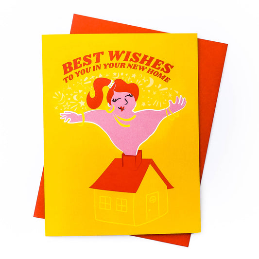 Best Wishes Housewarming Card