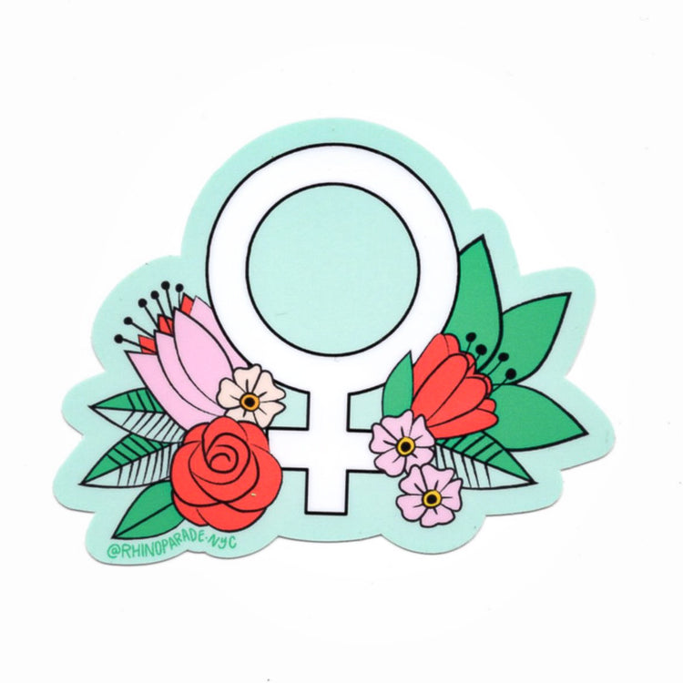 Woman Tat Sticker