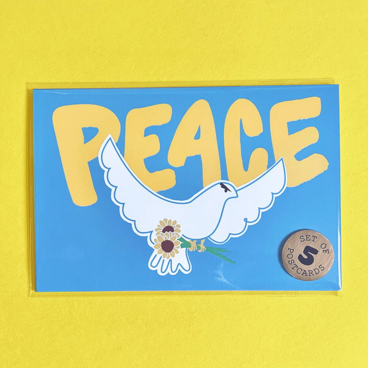 PEACE for Ukraine Postcard
