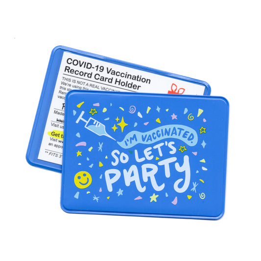 Let's Party!! Vaccination Card Case/Holder