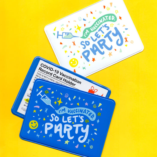 Let's Party!! Vaccination Card Case/Holder