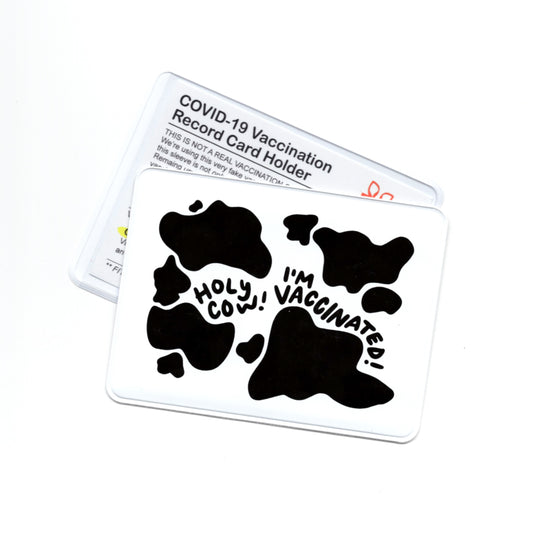 Holy Cow! Vaccination Card Case/Holder